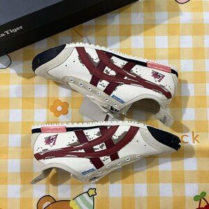 Onitsuka Tiger Cream-Colored Slip-On Sneakers